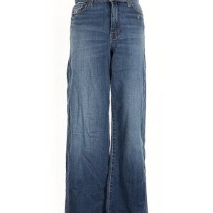 Frame 27 Le Palazzo Wide Leg Blue Jeans